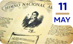 11 de mayo. Día del Himno Nacional Argentino