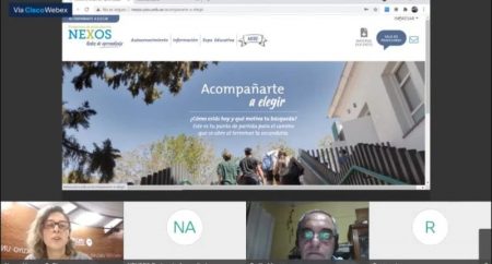 DGE y Universidad Nacional de Cuyo presentaron la plataforma Nexos “Redes de Aprendizaje”