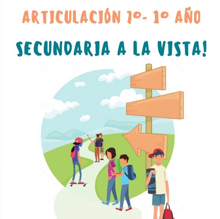 Presentación de Cuadernillo de Articulación 7°-1°año Secundaria a la Vista