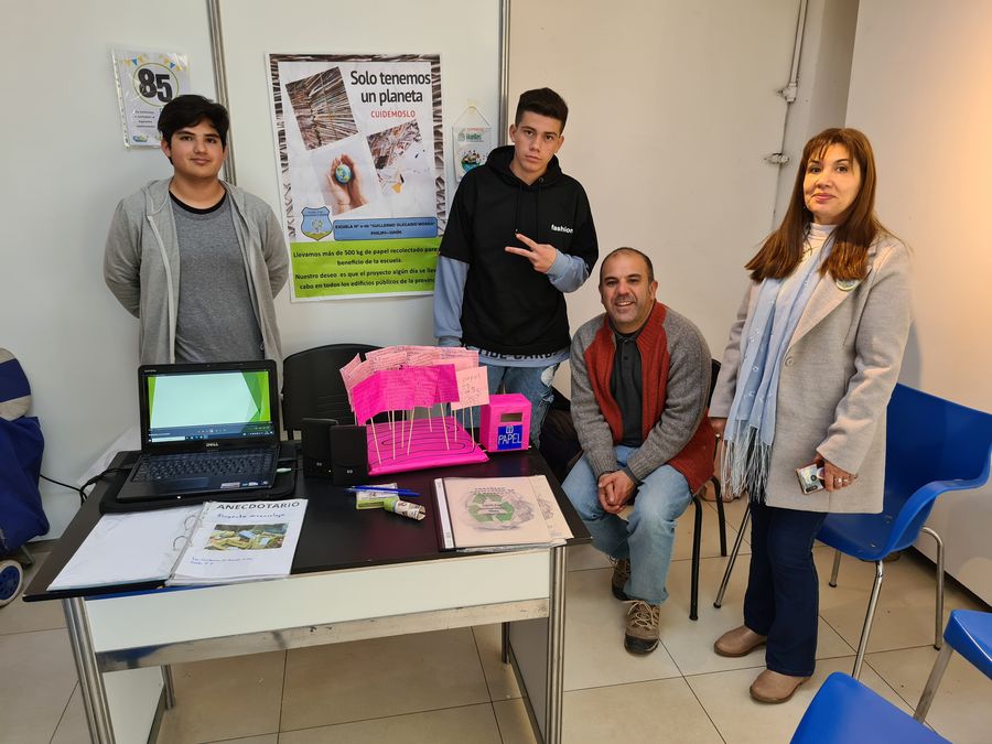 85	Reciclando Papel en la Escuela	4181	Guillermo Olegarío Moran	SECUNDARIO ORIENTADO	Junín