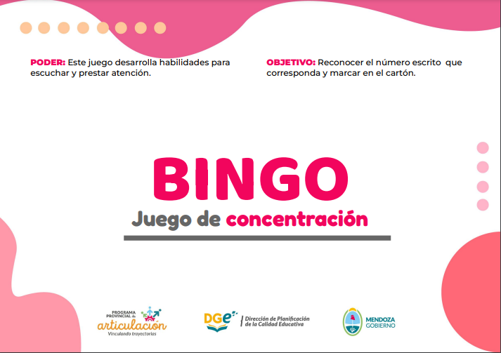 Juego de concentración