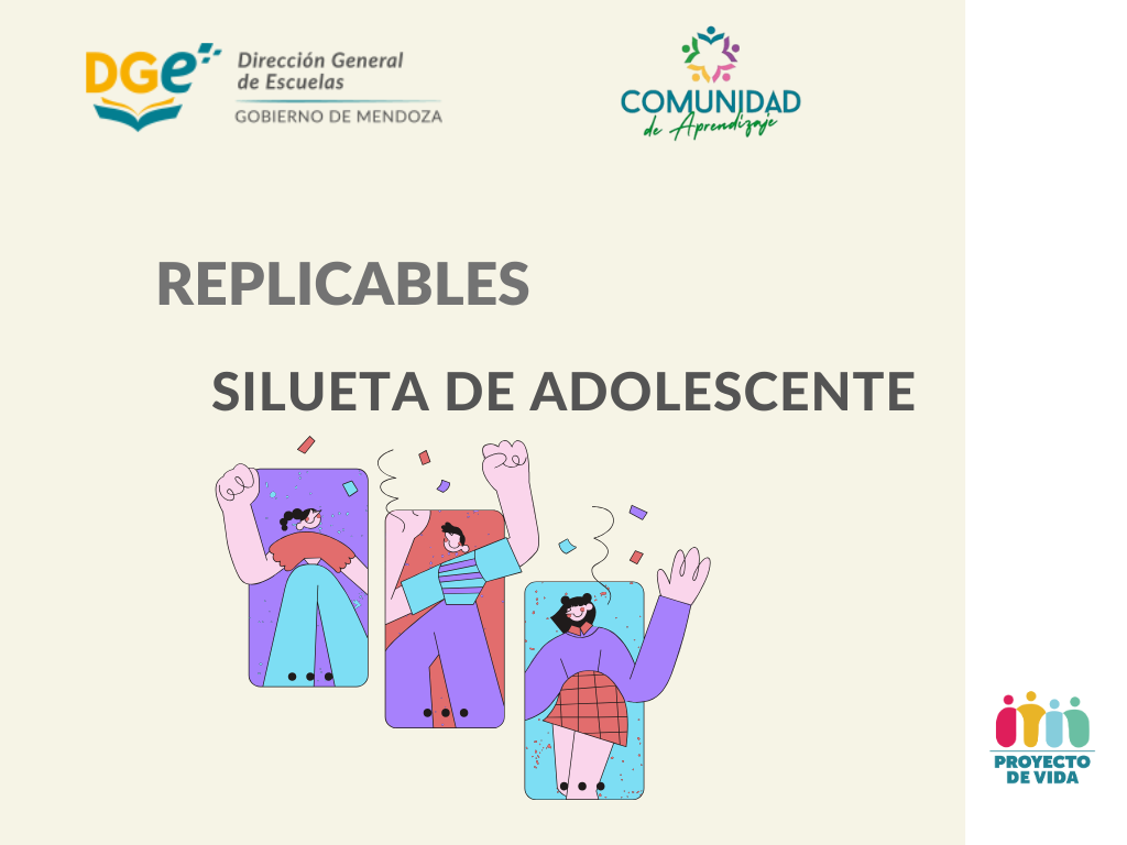 Silueta del adolescente