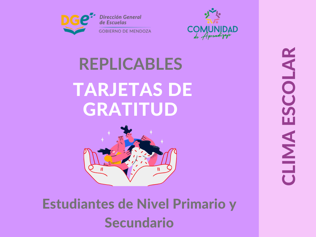 Tarjetas de gratitud