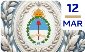 12 de marzo. Día del Escudo Nacional