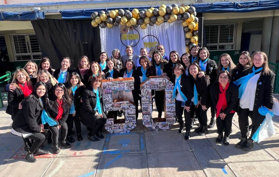 escuela Antenor Riveros de Maipú celebró sus 50 años de vida (1)