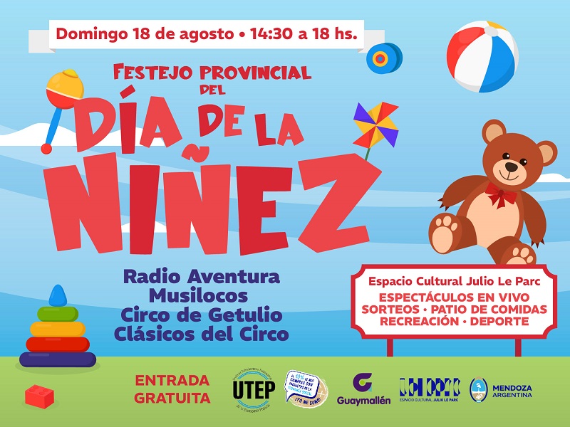 Flyers día de la niñez Celu