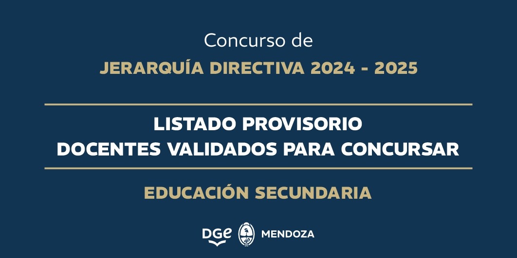 concurso jerarquia secundaria