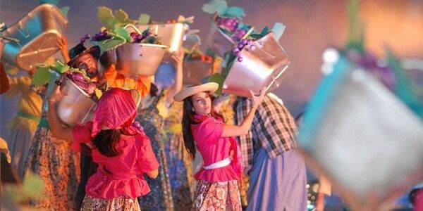 fiesta-vendimia cosechadoras- actores- vendimia