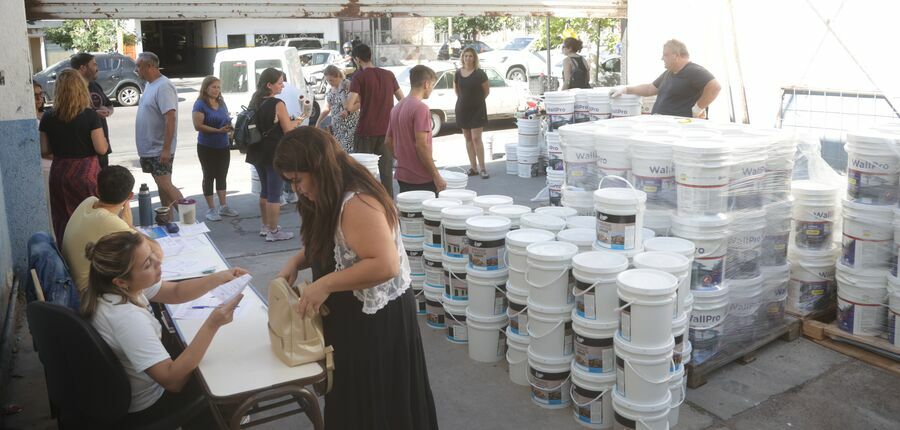 Comenzó el Operativo Pintura Escolar 2026 en el sur mendocino