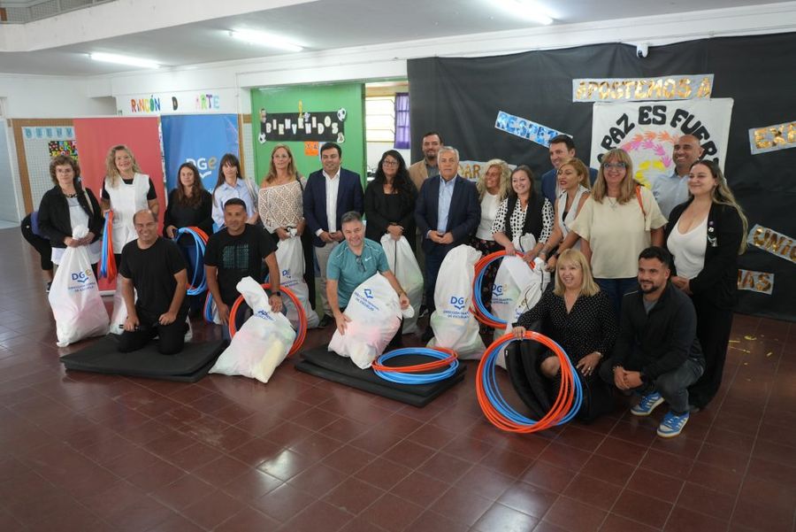 Cornejo, García Zalazar y Lo Presti acordaron inversiones para mejorar escuelas de Las Heras