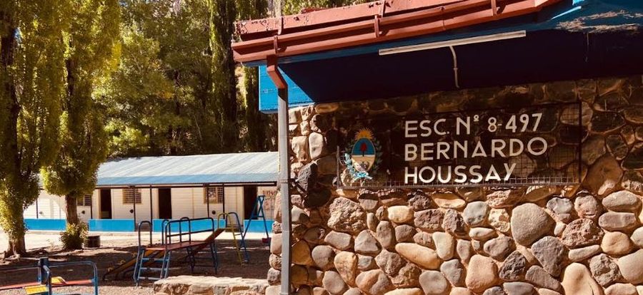 Infraestructura Escolar finalizó nuevas reparaciones en la escuela Albergue Bernardo Houssay
