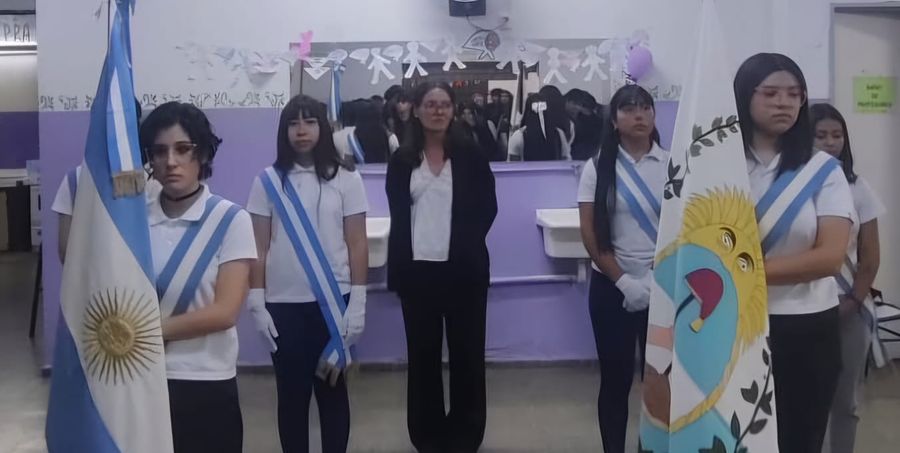 La escuela Parque Provincial Aconcagua conmemoró el día de la Memoria, Verdad y Justicia