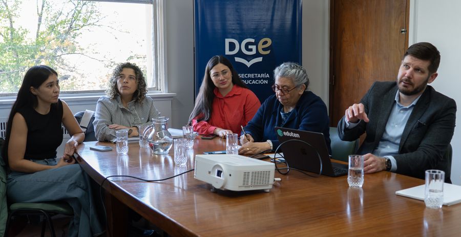 DGE mantuvo reunión con el equipo técnico de Eduten