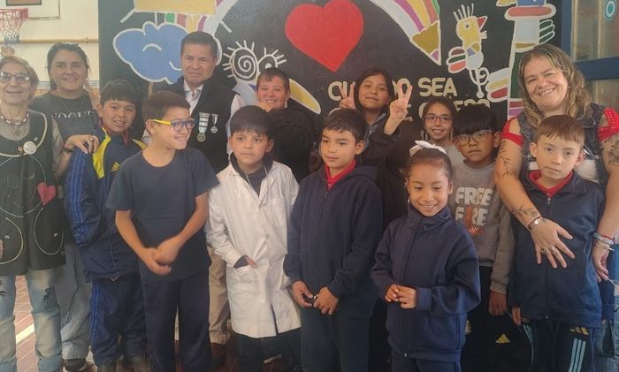 La escuela Duhagón honró las huellas de soberanía en nuestra historia