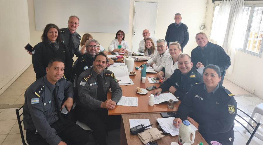 Iniciaron las Mesas de Co-gestión entre autoridades de la DEPJA y el Servicio Penitenciario