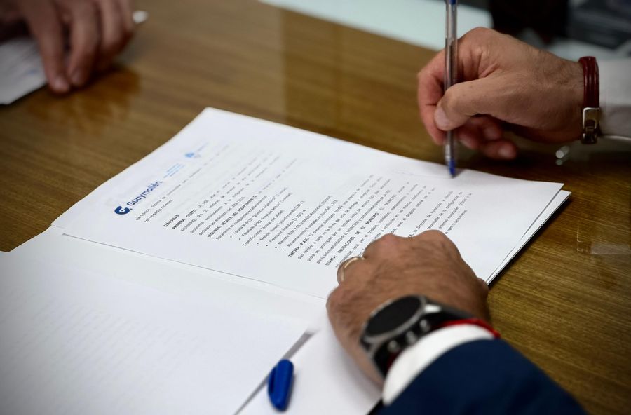 firma de convenio