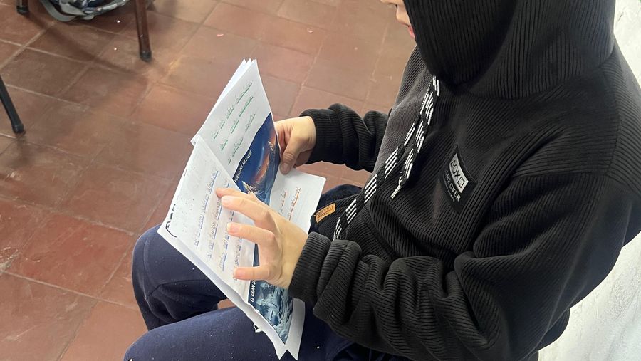 Estudiantes de la escuela Juan Gregorio de las Heras participaron en una creativa experiencia literaria
