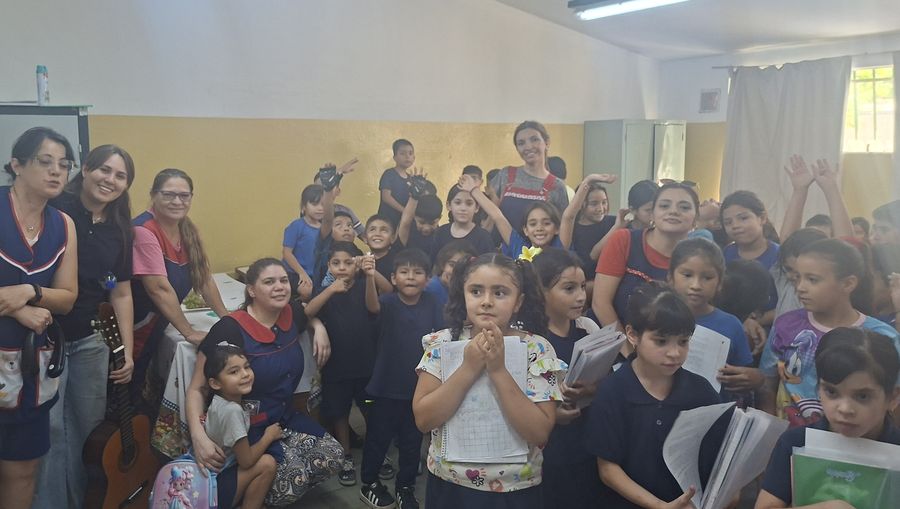 La escuela Ramponi celebró la Vendimia con una jornada de tradiciones, aprendizaje y cultura