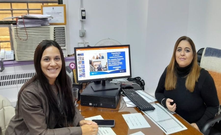 Redes PODEs junto a jueza de Tunuyán compartieron una jornada de trabajo