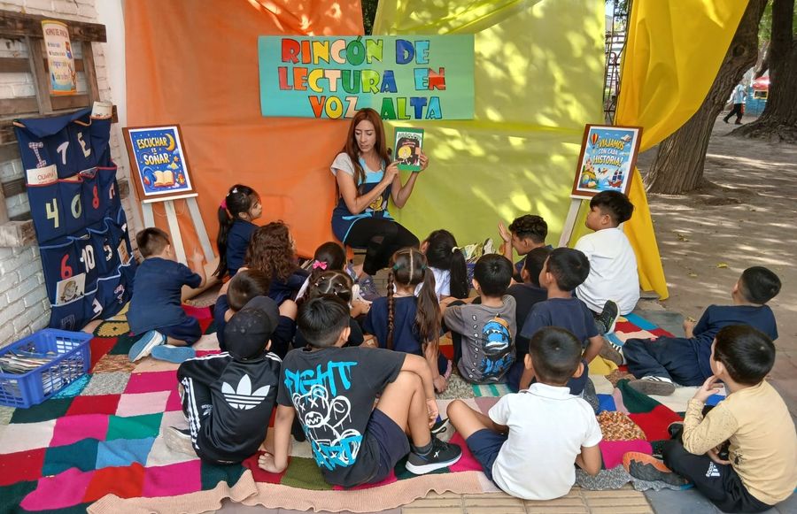 El JIE Gregorio Aráoz Alfaro fortalece los vínculos con la literatura infantil