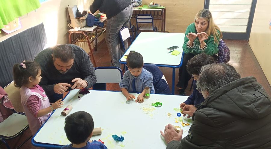 La Escuela “Hortensia Correas de Lemos” celebró el Mes de la Lectura en voz alta