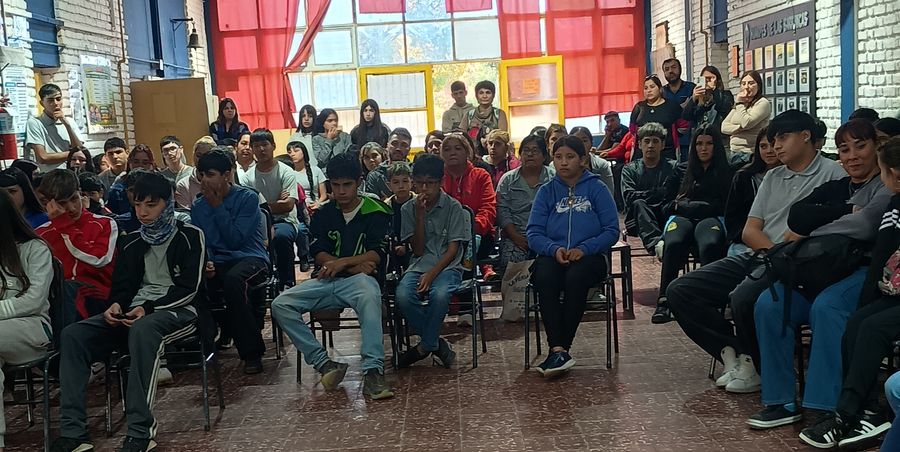 La Escuela Huarpes de las Barrancas compartió producciones de lectura y oralidad