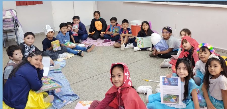 Estudiantes de la escuela Almirante Guillermo Brown construyen conciencia lectora