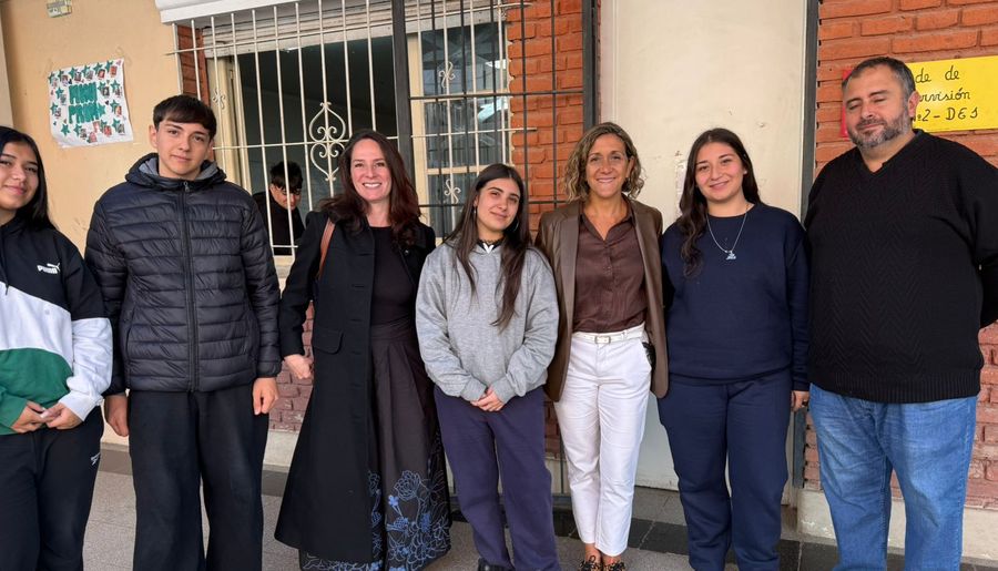 Escuelas mendocinas recibieron a referentes del Programa Integral Matemática Secundaria