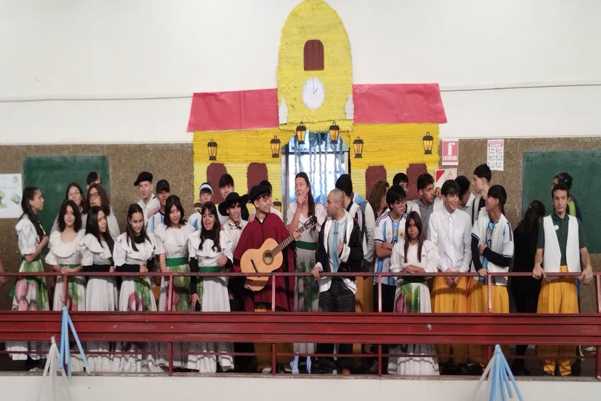 acto escolar- día de la bandera