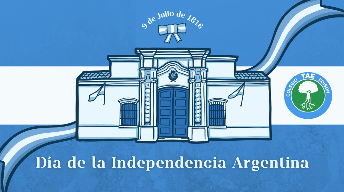 Casa de Tucumán celeste y blanco