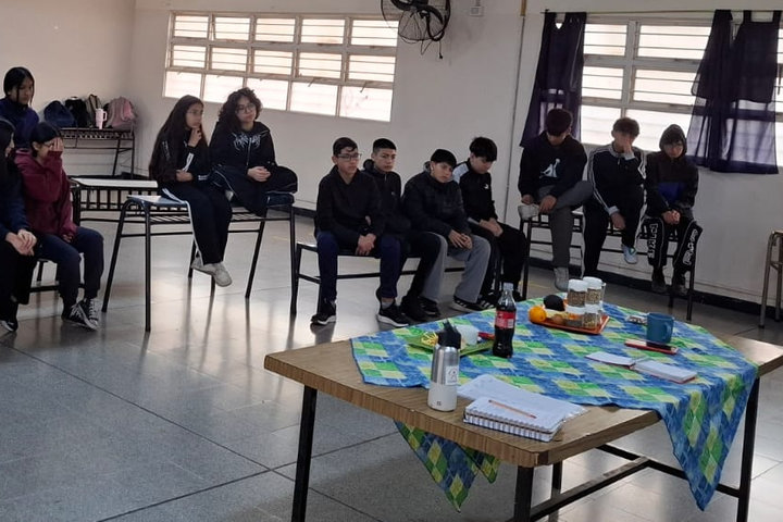 Portal Educativo DGE Gobierno de Mendoza Estudiantes y merienda saludable