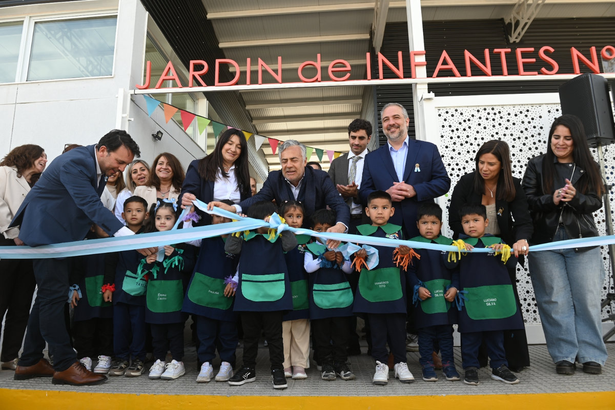 Cornejo inauguró un nuevo jardín de infantes que amplía el acceso a la educación inicial en Maipú