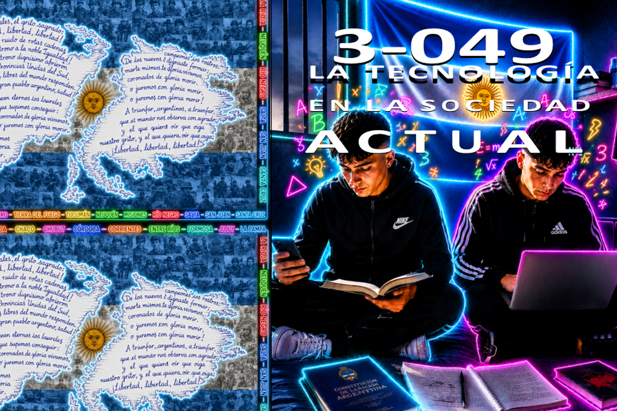 estudiantes leyendo. Islas Malvinas