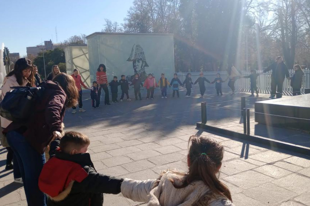 El Jardín Santa Clara de Asís vivió su propio Pasaporte Sanmartiniano