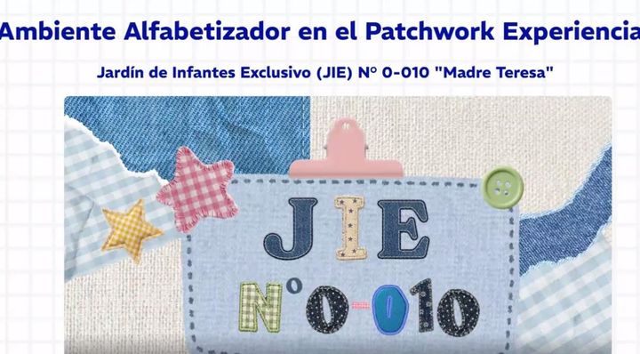 Patchwork Experiencial sobre ambientes alfabetizadores