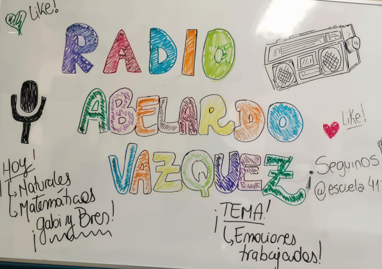 afiche ilustrativo de una actividad realizada por los estudiantes