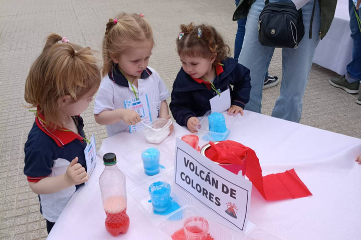 El Nivel Inicial del colegio Marista vivió su gran Feria de Ciencias