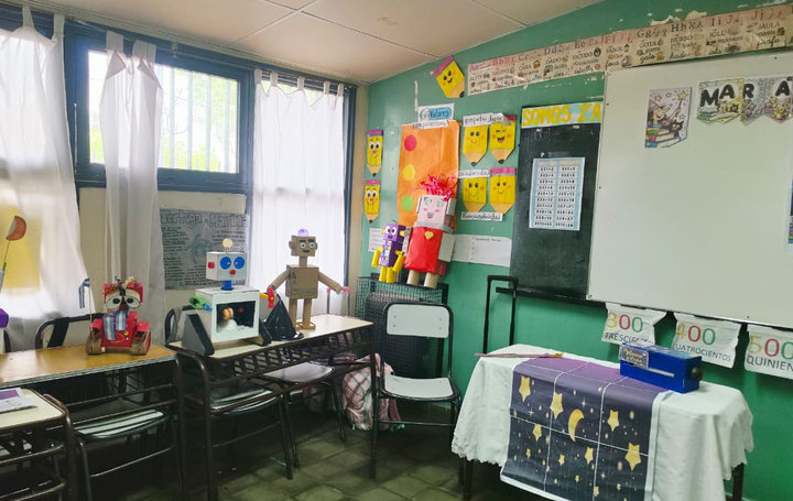 Escuela Dr. Tomás Godoy Cruz aula