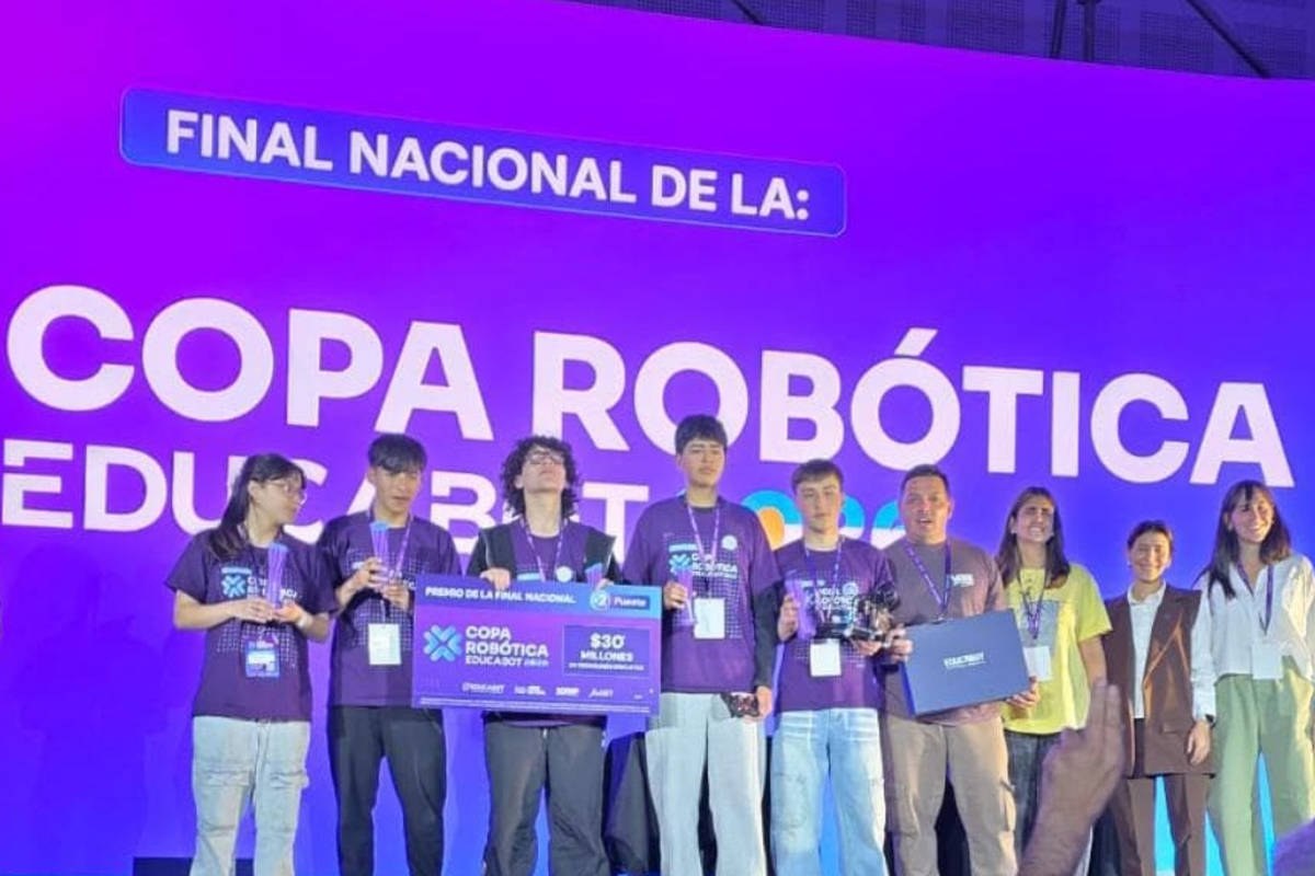 Escuela pública electromecánica de Mendoza se consagró subcampeona nacional en la Copa Robótica
