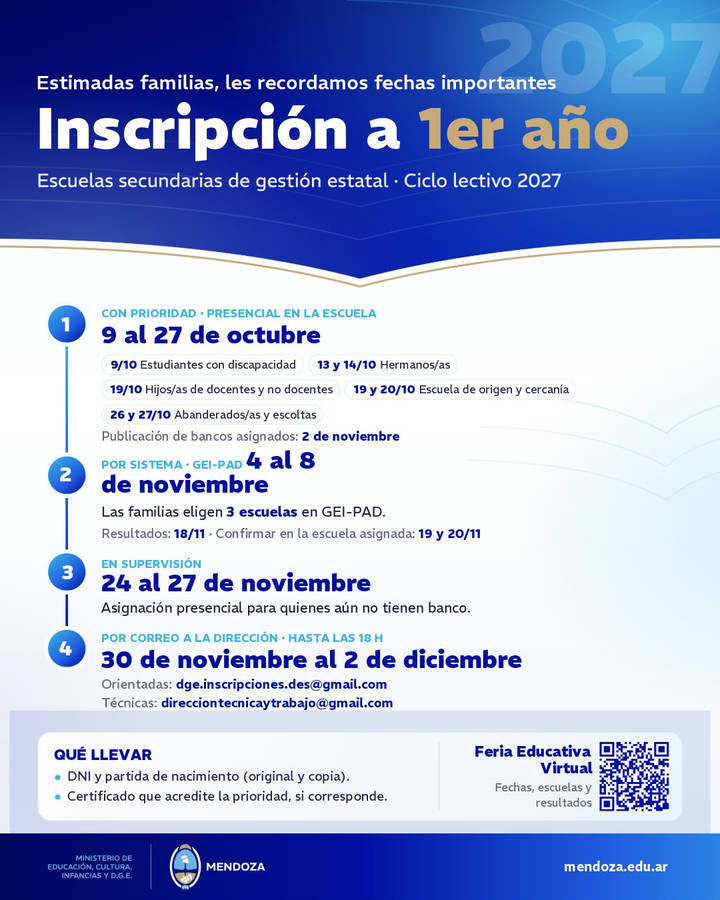 flayer de la inscripcion