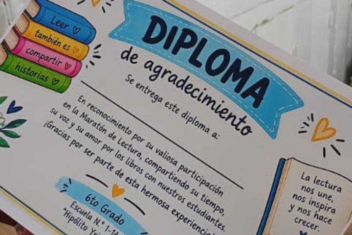 flayer Se-realizo-una-propuesta-literaria-transformadora-en-la-escuela-Hipolito-Yrigoyen