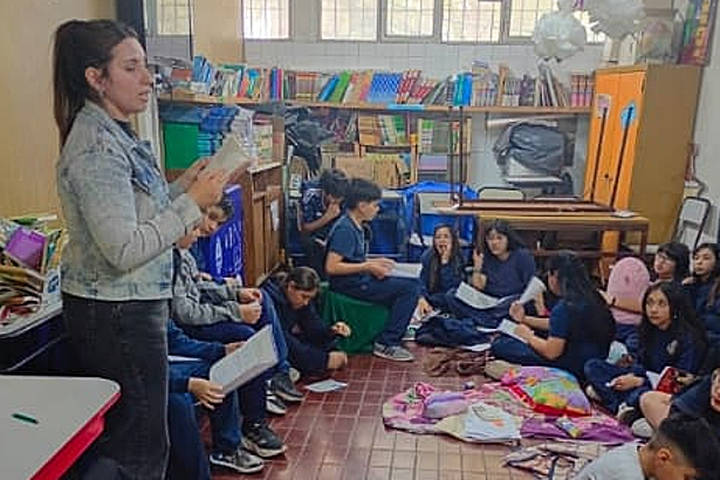 Se-realizo-una-propuesta-literaria-transformadora-en-la-escuela-Hipolito-Yrigoyen