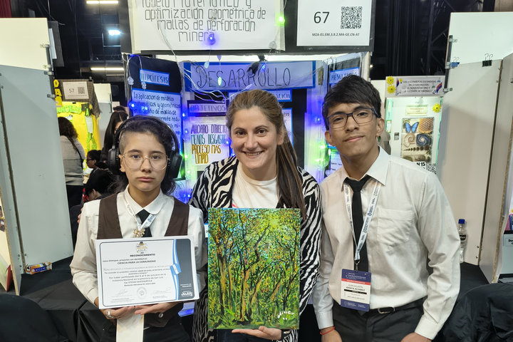 Portal Educativo DGE Gobierno de Mendoza distinción en la 1ra instancia de la Feria