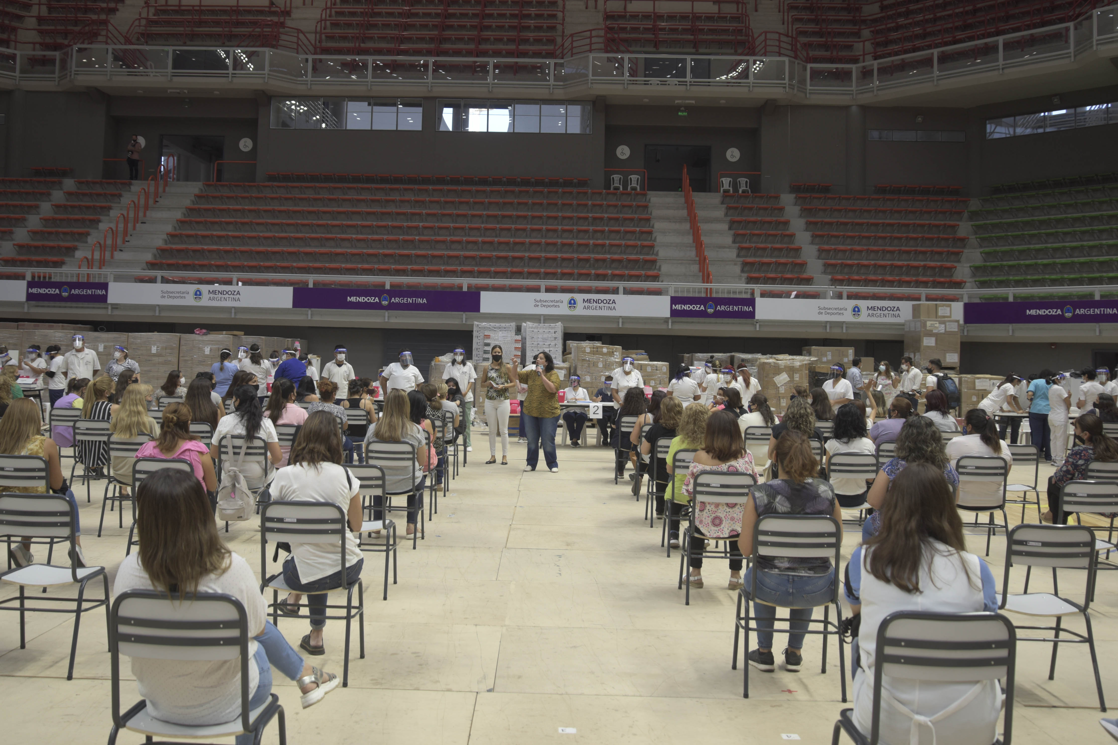 Dirección  General de Escuelas. Operativo de vacunación